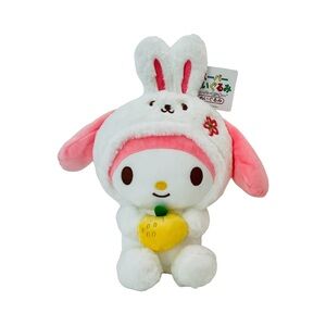 NEW My Melody Plush Bunny Rabbit Edition Cute Soft Stuffed Toy NWT